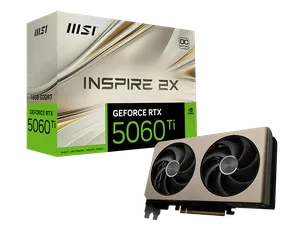 GeForce RTX 5060 Ti 16G INSPIRE 2X OC